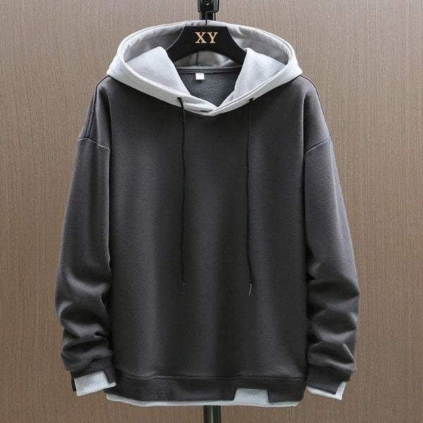 Sudadera casual bicolor para hombre ideal para cualquier ocasión