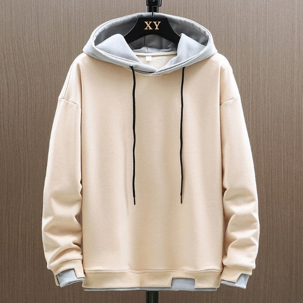 Sudadera casual bicolor para hombre ideal para cualquier ocasión
