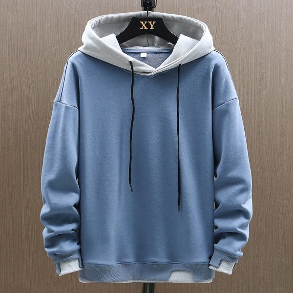 Sudadera casual bicolor para hombre ideal para cualquier ocasión
