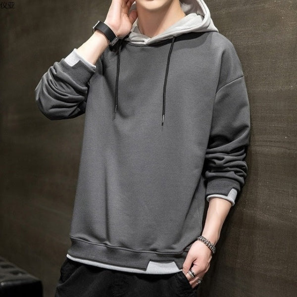 Sudadera casual bicolor para hombre ideal para cualquier ocasión