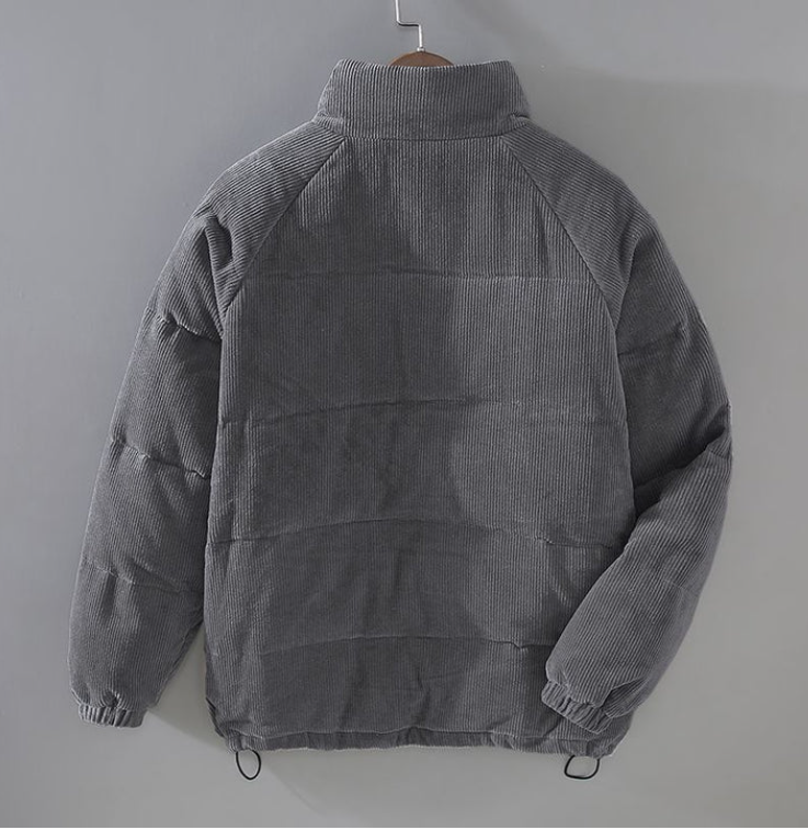 Chaqueta Térmica Gótica con Patrón de Calavera – Ropa Exterior Moderna para el Invierno
