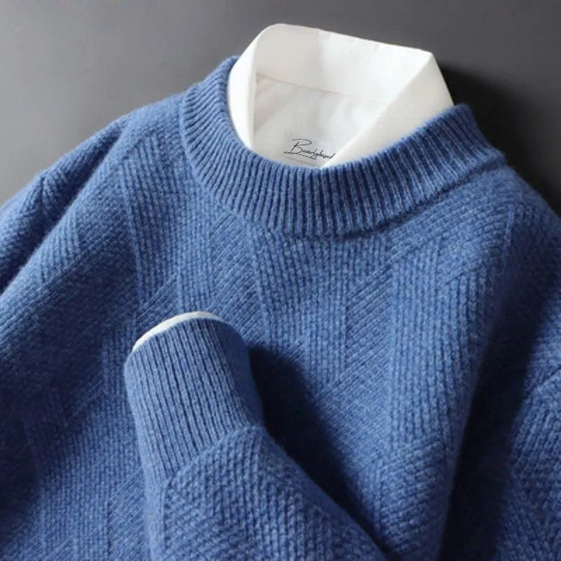 Jersey de hombre con énfasis en la elegancia para el invierno