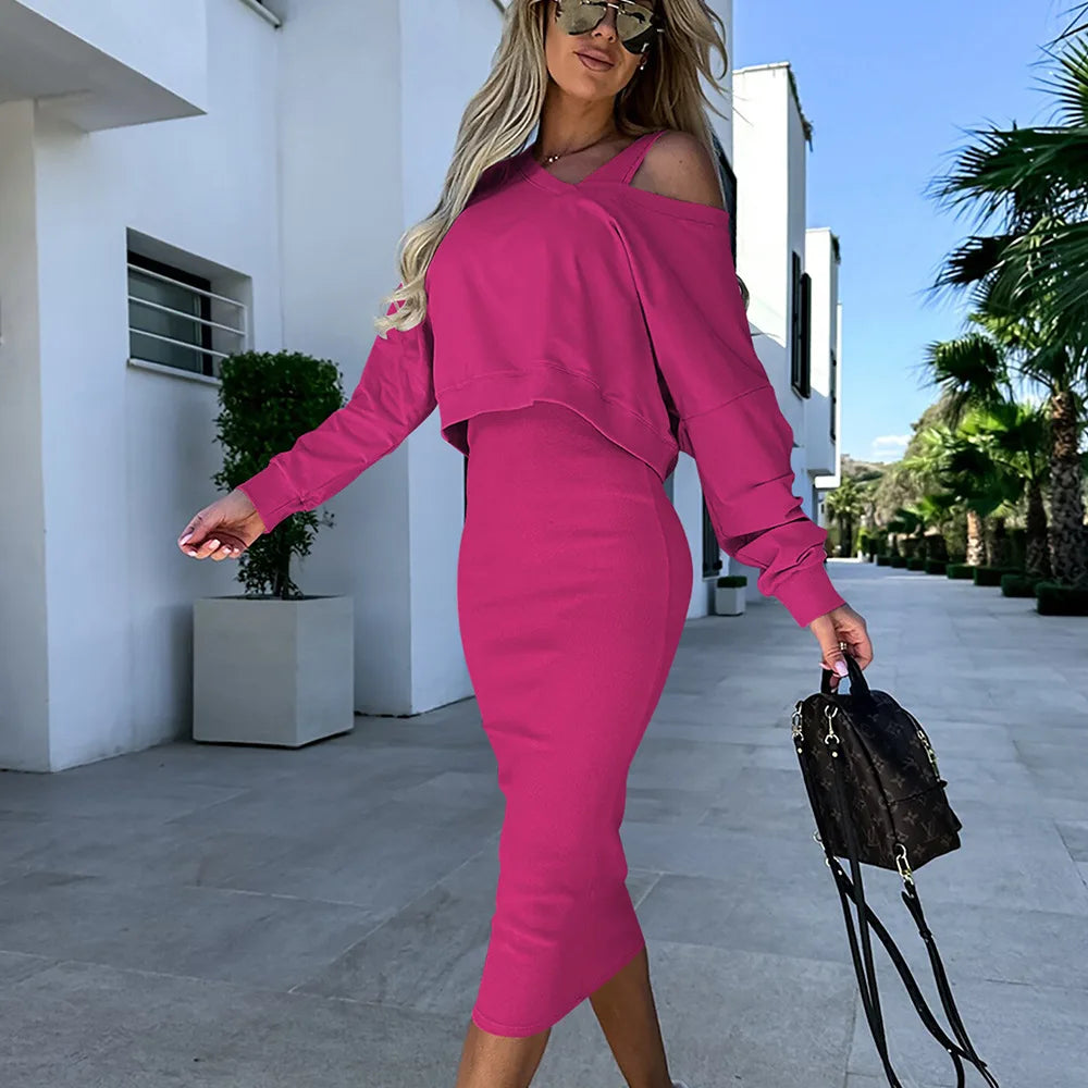 Traje dinámico de dos piezas