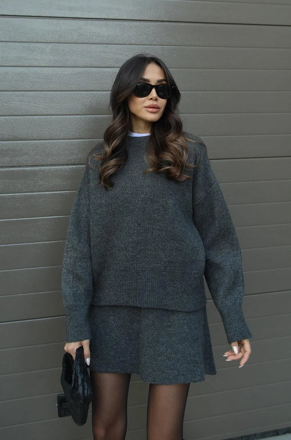 Conjunto Elegante de Falda y Blusa – Look Completo para Mujer