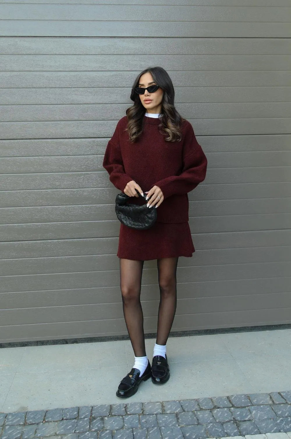 Conjunto Elegante de Falda y Blusa – Look Completo para Mujer