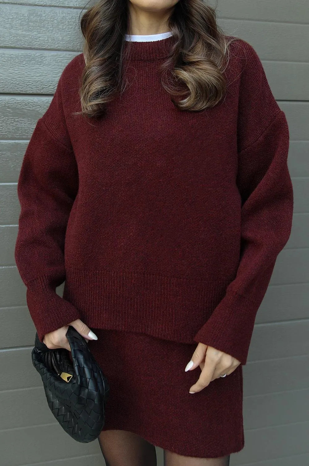Conjunto Elegante de Falda y Blusa – Look Completo para Mujer