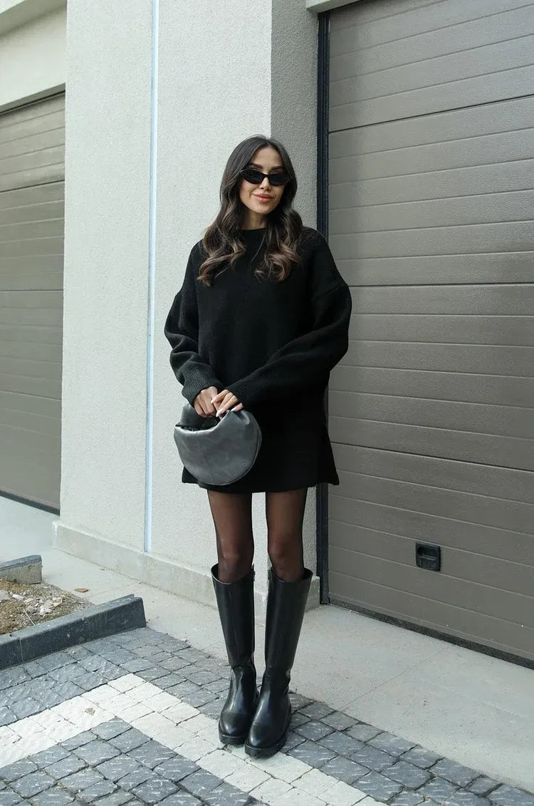 Conjunto Elegante de Falda y Blusa – Look Completo para Mujer