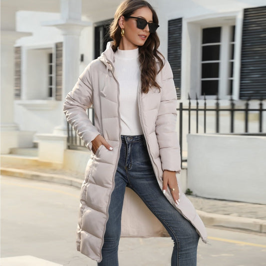 Chaqueta Larga de Invierno para Mujer con Diseño Elegante