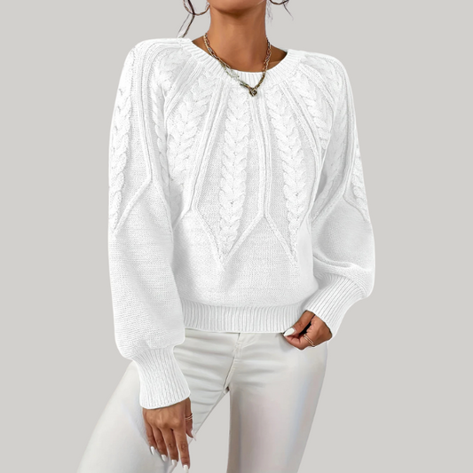 Jersey moderno de mujer con diseño de mangas largas