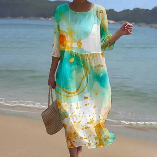 Vestido con estampado floral para un estilo moderno y elegante
