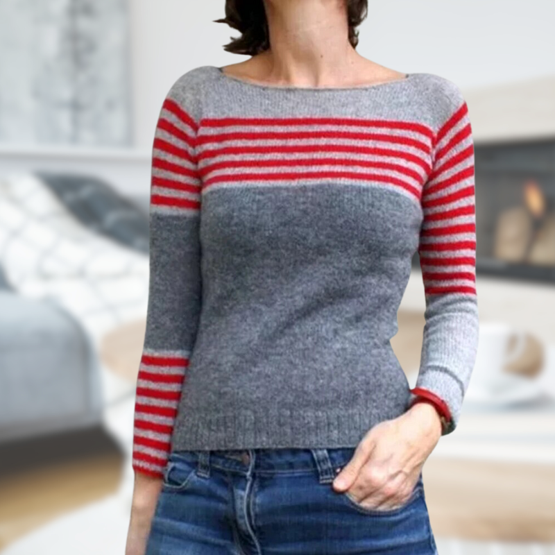 Un jersey de moda para salidas cómodas a diario