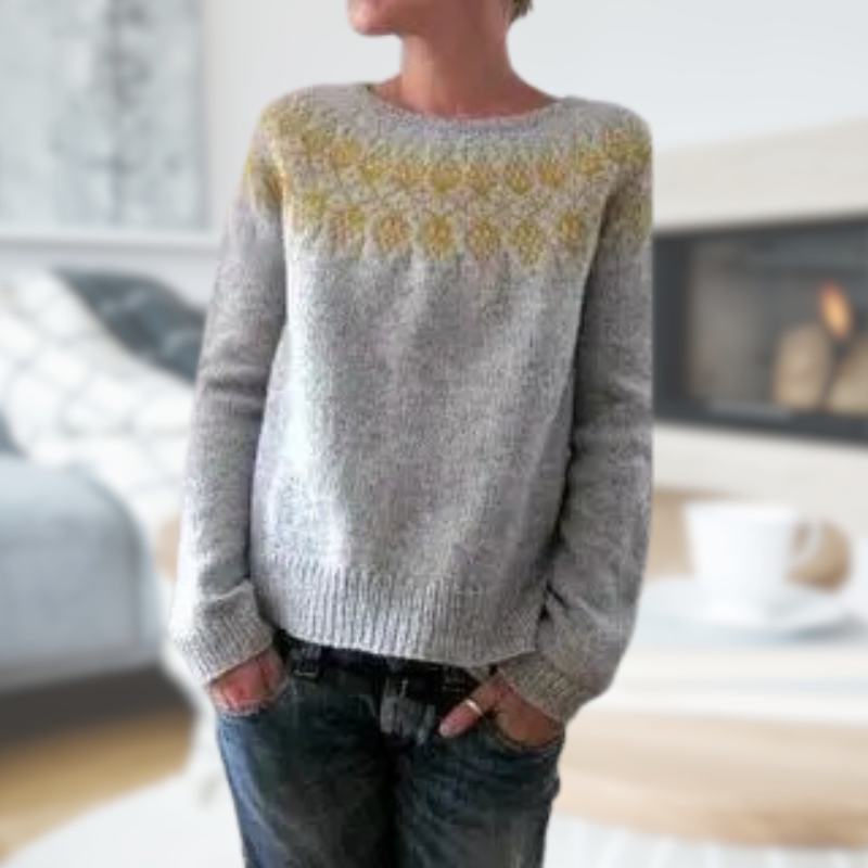 Un jersey de moda para salidas cómodas a diario