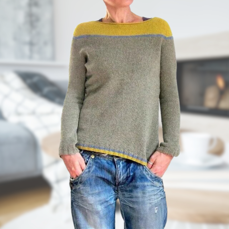 Un jersey de moda para salidas cómodas a diario