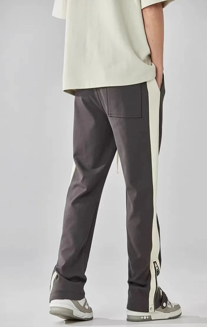 Pantalones elegantes con elementos modernos para un look perfecto