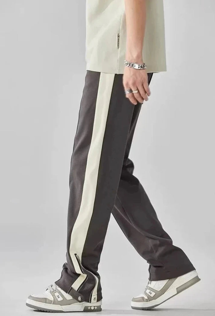 Pantalones elegantes con elementos modernos para un look perfecto
