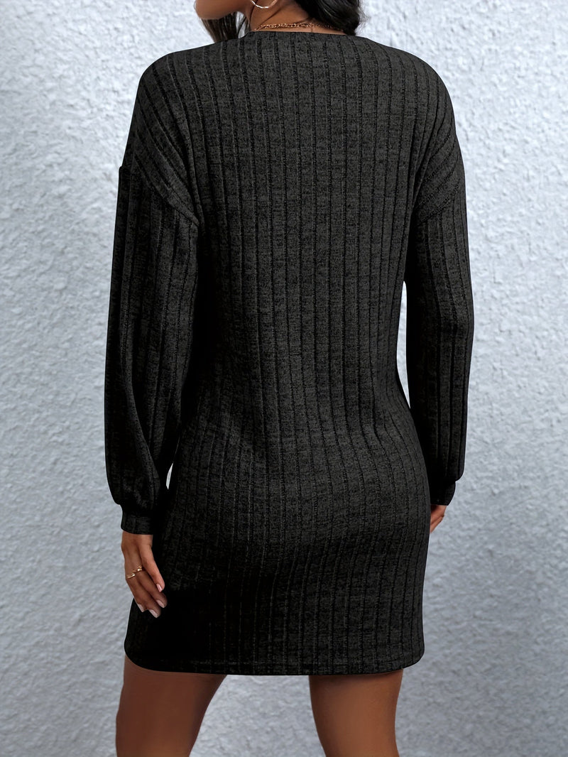 Vestido moderno y elegante estilo suéter