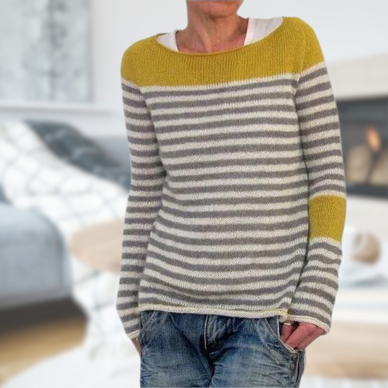 Un jersey de moda para salidas cómodas a diario