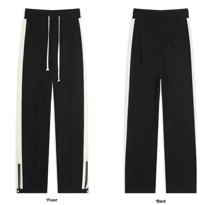 Pantalones elegantes con elementos modernos para un look perfecto